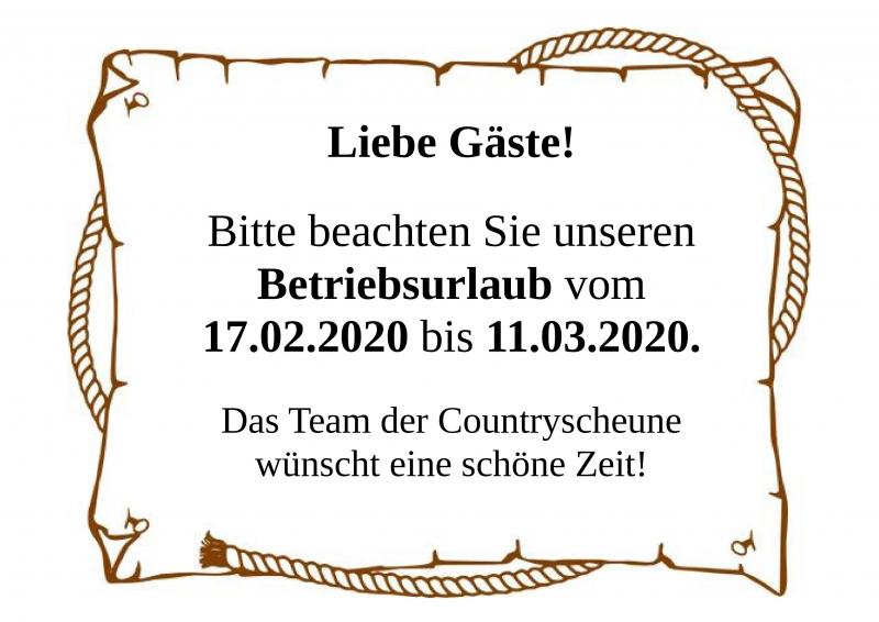 Betriebsurlaub